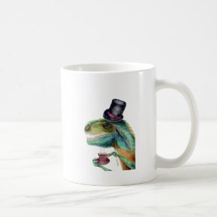 Viktorianischer Gentleman Tyrannosaurus Rex Kaffeetasse