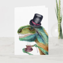 Viktorianischer Gentleman Tyrannosaurus Rex