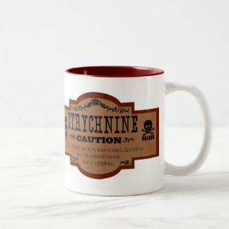 Viktorianischer Giftbecher - Strychnin Zweifarbige Tasse