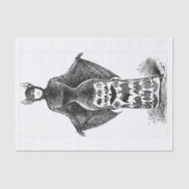 Viktorianischer Halloween-Kostümdecoup Seidenpapier