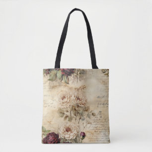 Viktorianischer Liebesbrief Florales Pergament