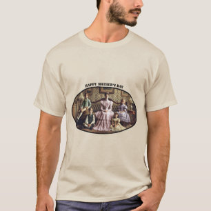 Viktorianischer Muttertag Frauen und Kinder URM T-Shirt