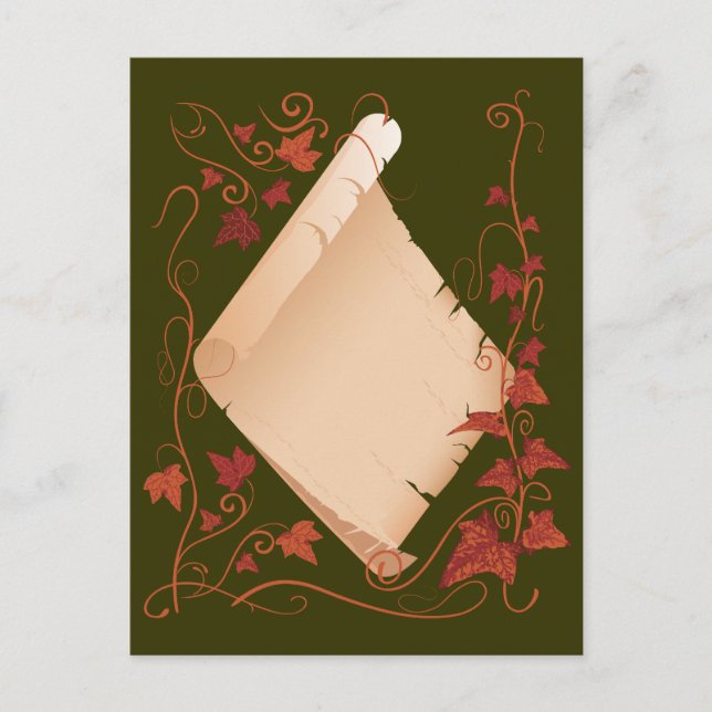 viktorianischer Rahmen Postkarte (Vorderseite)