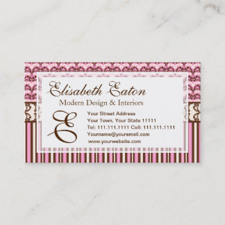 Viktorianischer Salon Elegant Wilde West Cowgirl D Visitenkarte