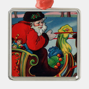 Viktorianischer Santa Ornament