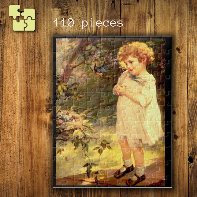 Viktorianischer Schatz mit Vögeln Puzzle (Von Creator hochgeladen)