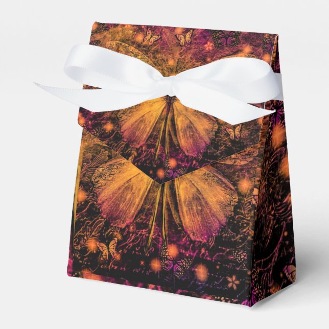 Viktorianischer Schmetterling Geschenkschachtel (Vorderseite)