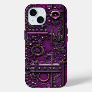 Viktorianischer Steampunk Gear Amethyst Lila Case-Mate iPhone Hülle