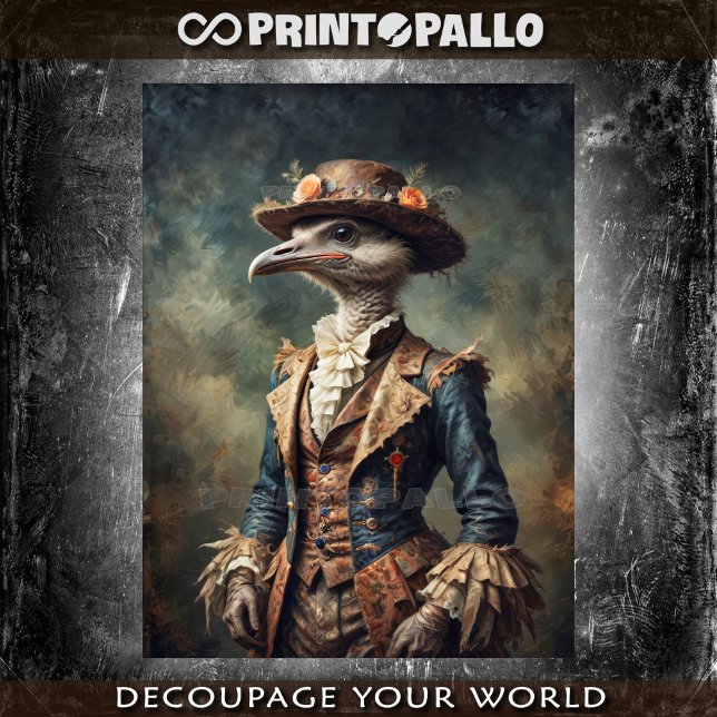 Viktorianischer Strauß mit Blume, Seidenpapier (Von Creator hochgeladen)