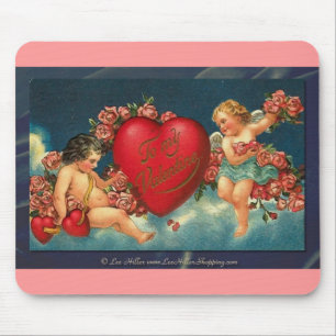 Viktorianischer Valentinsgruß an meinen Valentinsg Mousepad