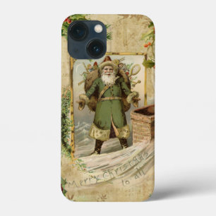 Viktorianischer Vater Weihnachten Flora Ephemera Case-Mate iPhone Hülle