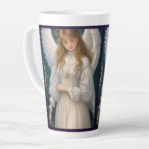 Viktorianischer Vintager Retro-Weihnachtsgel Milchtasse