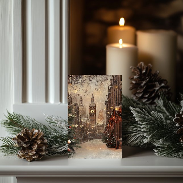 Viktorianischer Weihnachts-Klassiker im Londoner W Karte (Von Creator hochgeladen)