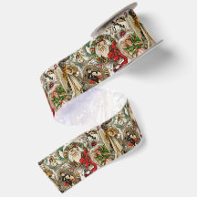 Viktorianischer Weihnachts-Teppich