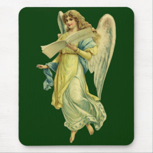 Viktorianischer Weihnachtsgel, Gloria in Excelsis  Mousepad