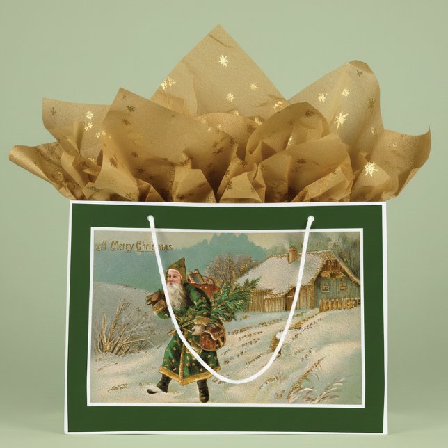 Viktorianischer Weihnachtsmann Große Geschenktüte (Von Creator hochgeladen)