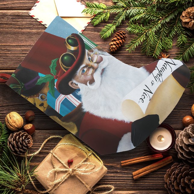 Viktorianischer Weihnachtsmann Kleiner Weihnachtsstrumpf (Von Creator hochgeladen)