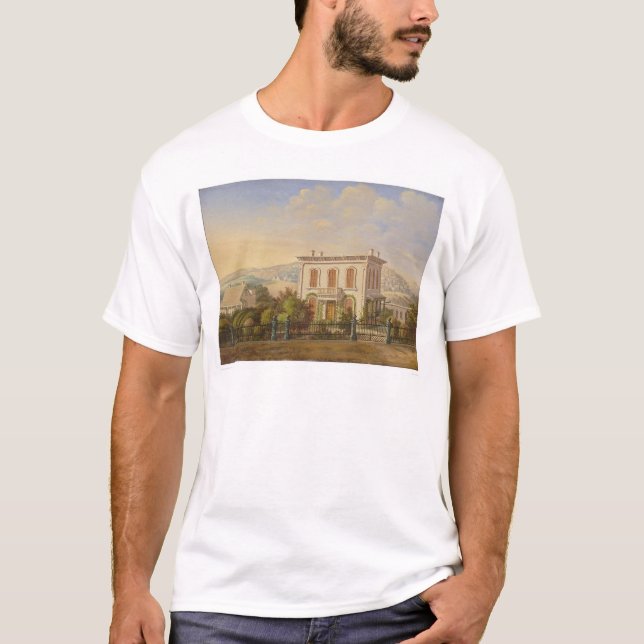 Viktorianischer Wohnsitz, San Francisco, Calif. T-Shirt (Vorderseite)