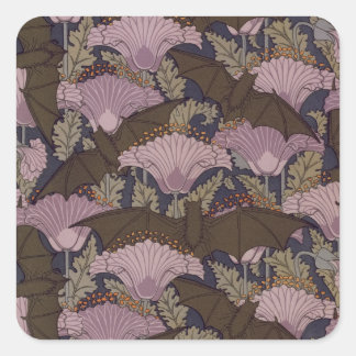 Viktorianisches Becken Quadratischer Aufkleber