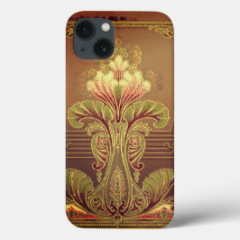 Viktorianisches Blumenfriedel, elegante Blume Juge Case-Mate iPhone Hülle