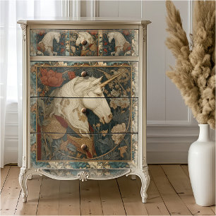 Viktorianisches botanisches William Morris Style E Seidenpapier