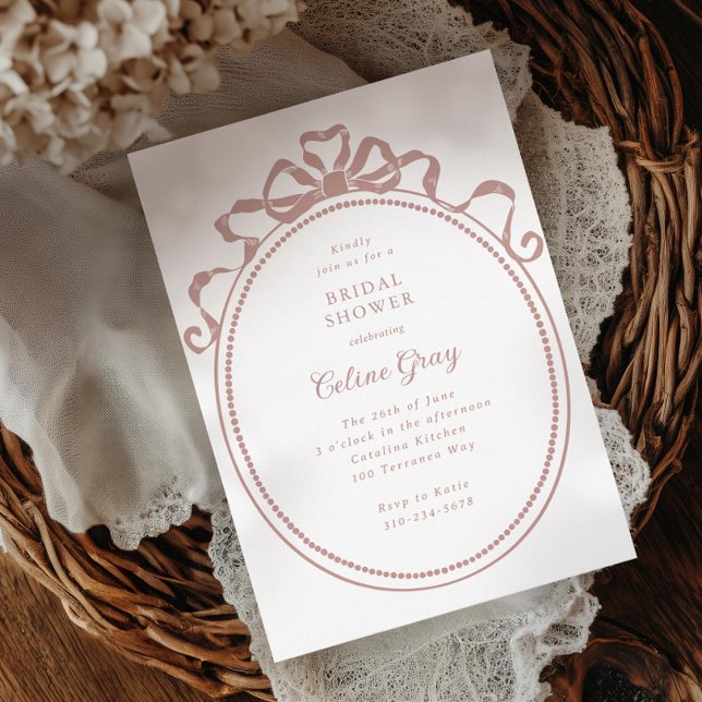 Viktorianisches Brautparty mit  Rahmen aus antikem Einladung (Von Creator hochgeladen)