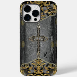 Viktorianisches Cross Monogramm Case-Mate iPhone 14 Pro Max Hülle