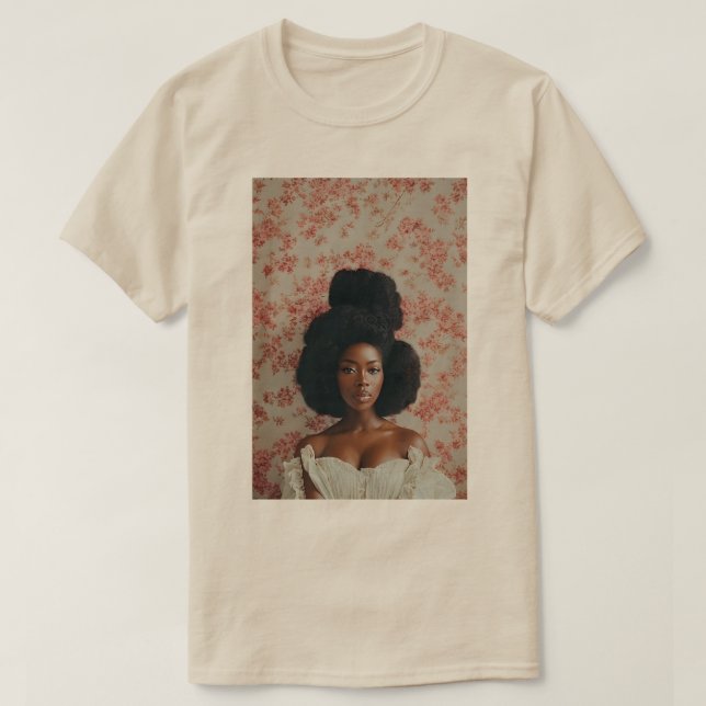 Viktorianisches Ebenholz T-Shirt (Design vorne)