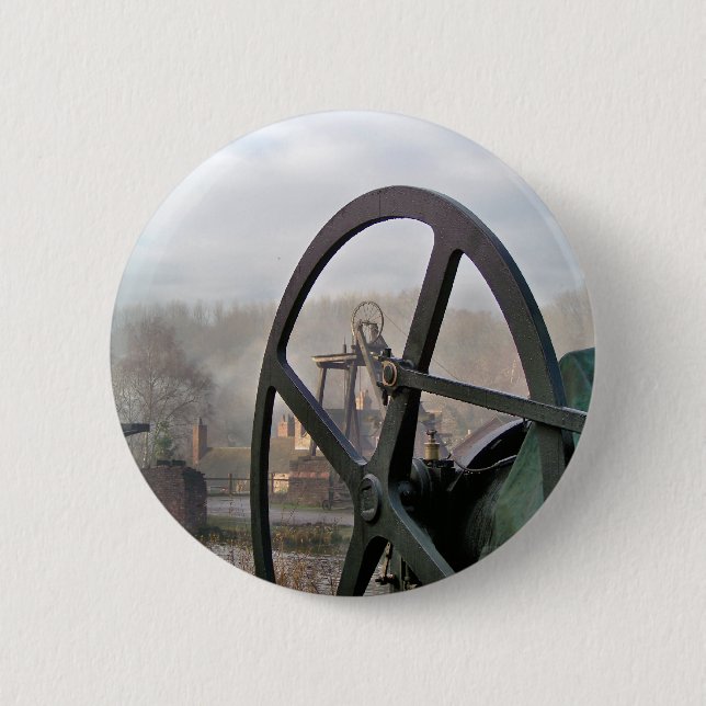 VIKTORIANISCHES ENGLAND BUTTON (Vorderseite)