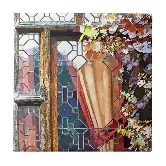 VIKTORIANISCHES ENGLAND FLIESE (Vorderseite)