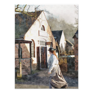 VIKTORIANISCHES ENGLAND FOTODRUCK