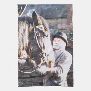 VIKTORIANISCHES ENGLAND GESCHIRRTUCH