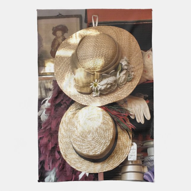 VIKTORIANISCHES ENGLAND GESCHIRRTUCH (Vertikal)