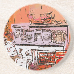 VIKTORIANISCHES ENGLAND GETRÄNKEUNTERSETZER