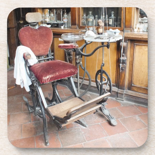 VIKTORIANISCHES ENGLAND GETRÄNKEUNTERSETZER (Vorderseite)