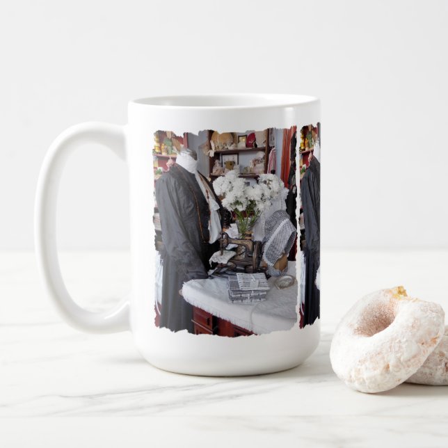 VIKTORIANISCHES ENGLAND KAFFEETASSE (Mit Donut)