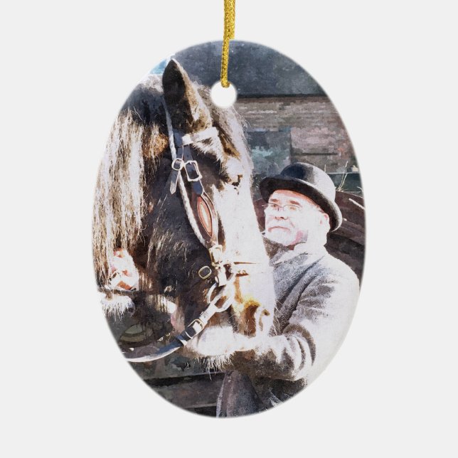 VIKTORIANISCHES ENGLAND KERAMIK ORNAMENT (Vorne)