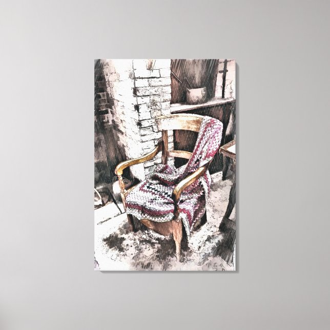 VIKTORIANISCHES ENGLAND LEINWANDDRUCK (Vorderseite)