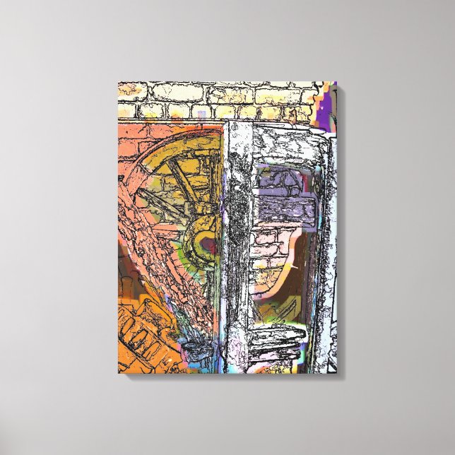 VIKTORIANISCHES ENGLAND LEINWANDDRUCK (Vorderseite)