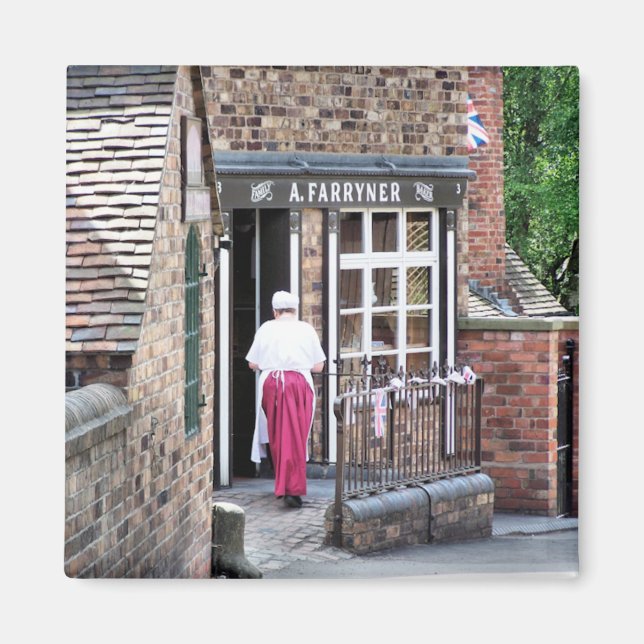 VIKTORIANISCHES ENGLAND MAGNET (Vorne)