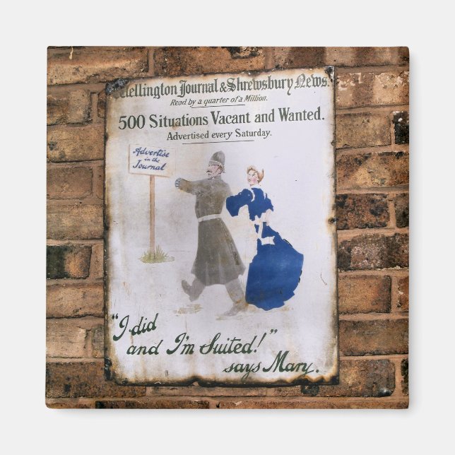 VIKTORIANISCHES ENGLAND MAGNET (Vorne)