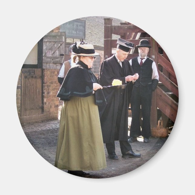 VIKTORIANISCHES ENGLAND MAGNET (Vorne)