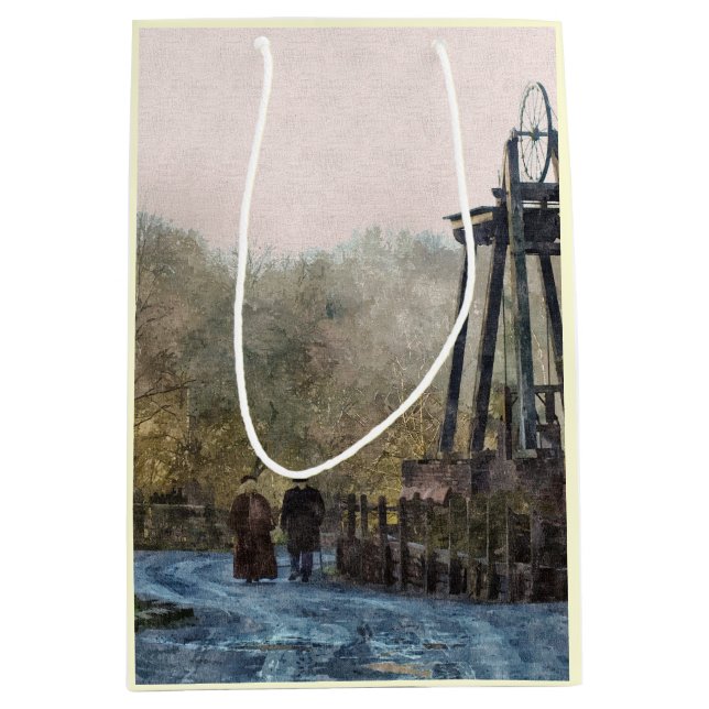 VIKTORIANISCHES ENGLAND MITTLERE GESCHENKTÜTE (Vorderseite)