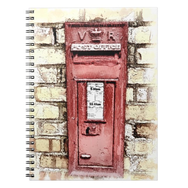 VIKTORIANISCHES ENGLAND NOTIZBLOCK (Vorderseite)