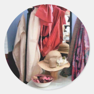 VIKTORIANISCHES ENGLAND RUNDER AUFKLEBER