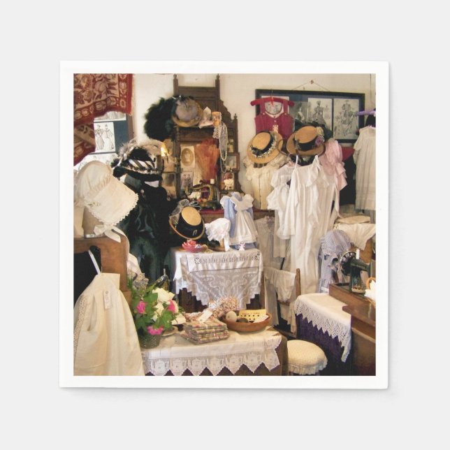 VIKTORIANISCHES ENGLAND SERVIETTE (Vorderseite)