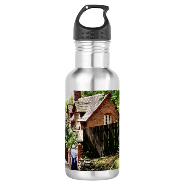 VIKTORIANISCHES ENGLAND TRINKFLASCHE (Vorderseite)
