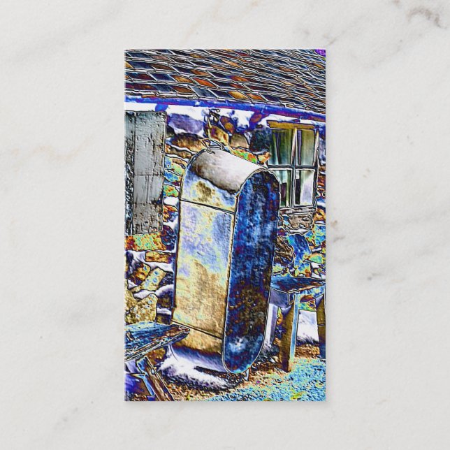 VIKTORIANISCHES ENGLAND VISITENKARTE (Vorderseite)