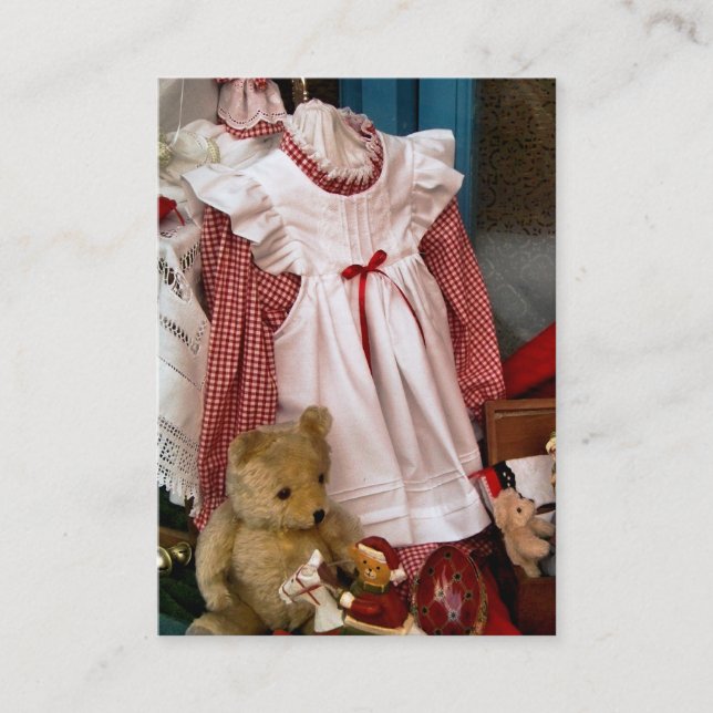 VIKTORIANISCHES ENGLAND VISITENKARTE (Vorderseite)