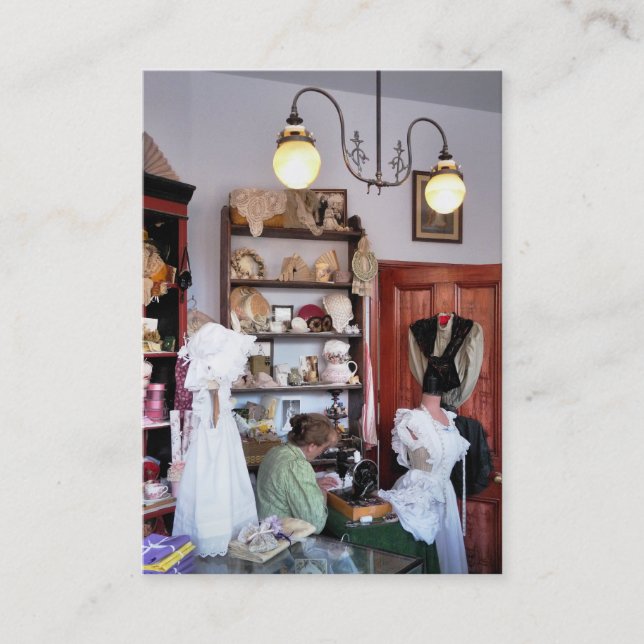 VIKTORIANISCHES ENGLAND VISITENKARTE (Vorderseite)